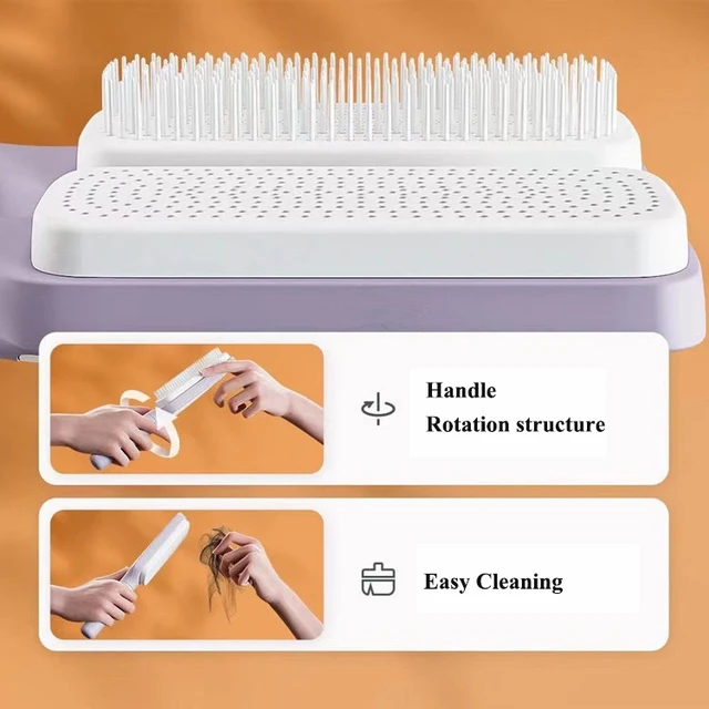 Premium Self-Cleaning Hairbrush