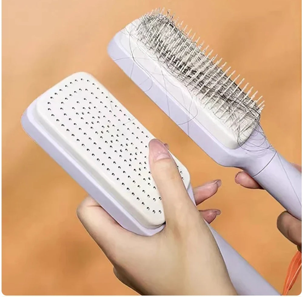 Premium Self-Cleaning Hairbrush