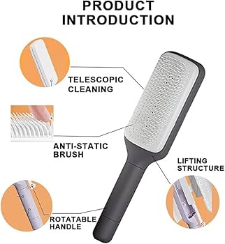 Premium Self-Cleaning Hairbrush